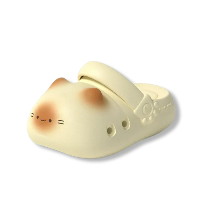 PuddlePaws™ - The Original Cat Paw Print Slippers Clogs